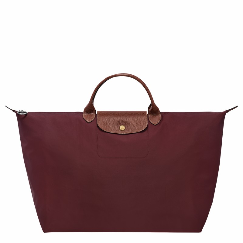 Longchamp Le Pliage Original S Reistas Dames Bordeaux Uitverkoop | L1624089P87