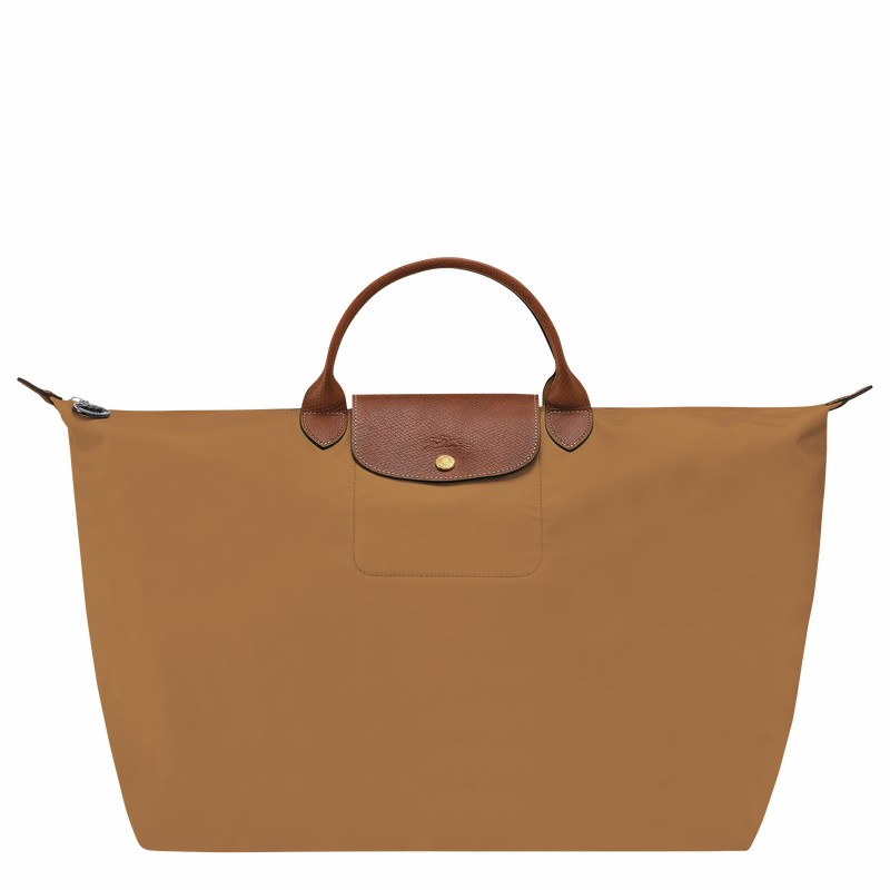 Longchamp Le Pliage Original S Reistas Dames Khaki Uitverkoop | L1624089P86