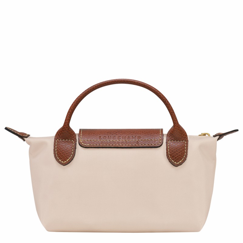 Longchamp Le Pliage Original Zak Heren Wit Uitverkoop | 34175089P71-