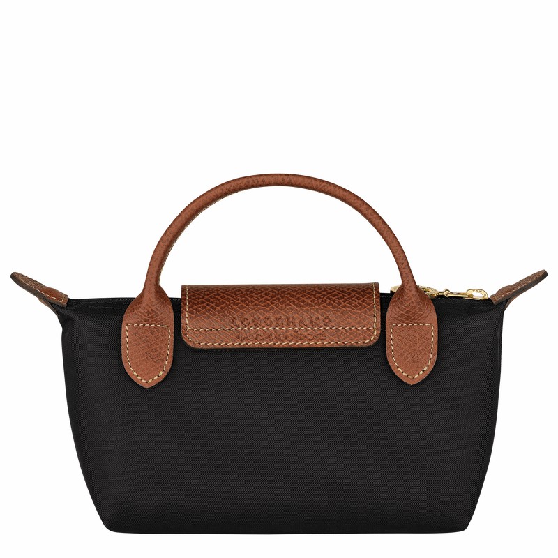 Longchamp Le Pliage Original Zak Heren Zwart Uitverkoop | 34175089001-