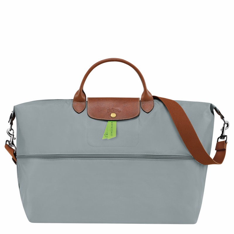 Longchamp Le Pliage Original expandable Reistas Heren Grijs Uitverkoop | L1911089P80-