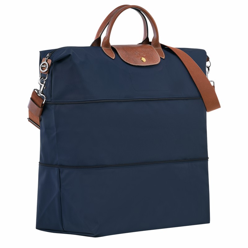 Longchamp Le Pliage Original expandable Reistas Heren Donkerblauw Uitverkoop | L1911089P68-