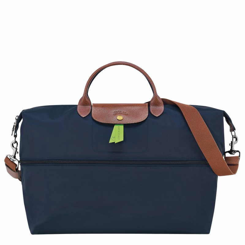 Longchamp Le Pliage Original expandable Reistas Heren Donkerblauw Uitverkoop | L1911089P68-