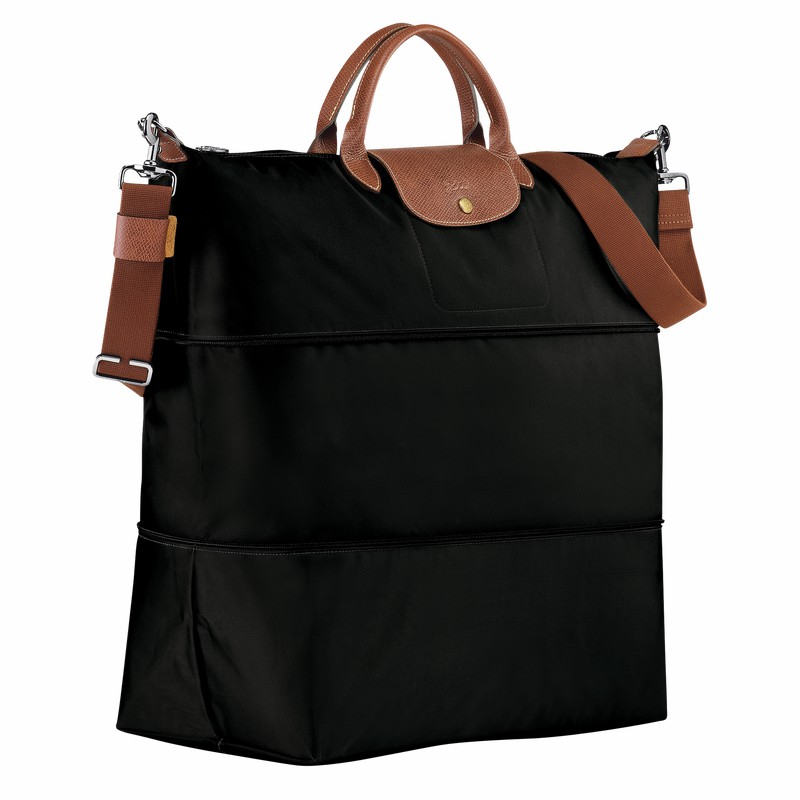 Longchamp Le Pliage Original expandable Reistas Heren Zwart Uitverkoop | L1911089001-