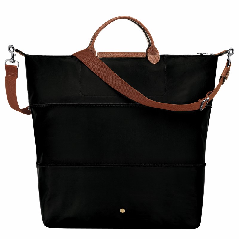 Longchamp Le Pliage Original expandable Reistas Heren Zwart Uitverkoop | L1911089001-