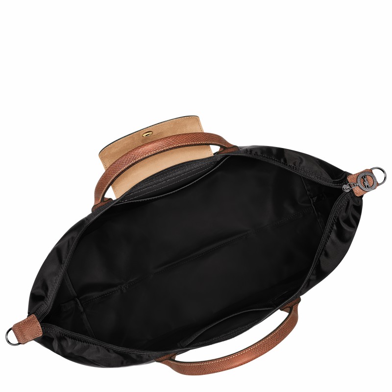 Longchamp Le Pliage Original expandable Reistas Heren Zwart Uitverkoop | L1911089001-