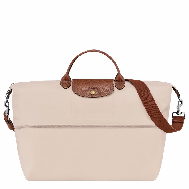 Longchamp Le Pliage Original expandable Reistas Heren Wit Uitverkoop | L1911089P71-