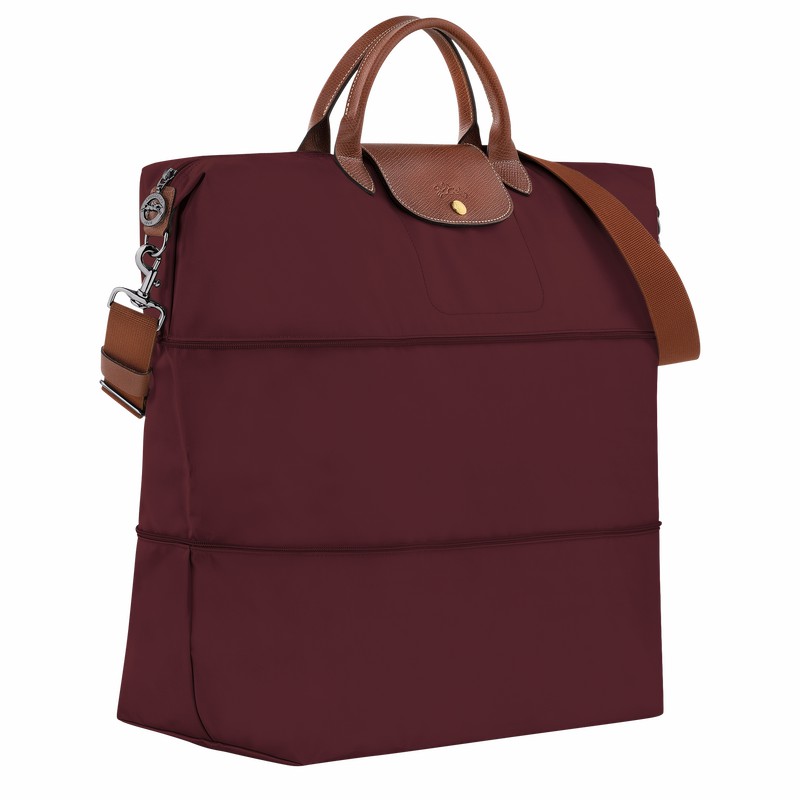 Longchamp Le Pliage Original expandable Reistas Heren Bordeaux Uitverkoop | L1911089P87-