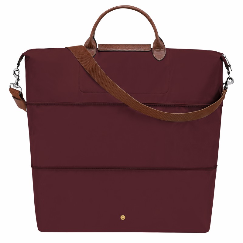 Longchamp Le Pliage Original expandable Reistas Heren Bordeaux Uitverkoop | L1911089P87-