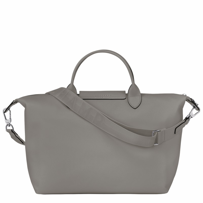 Longchamp Le Pliage Xtra L Handtas Dames Grijs Uitverkoop | 10201987P55