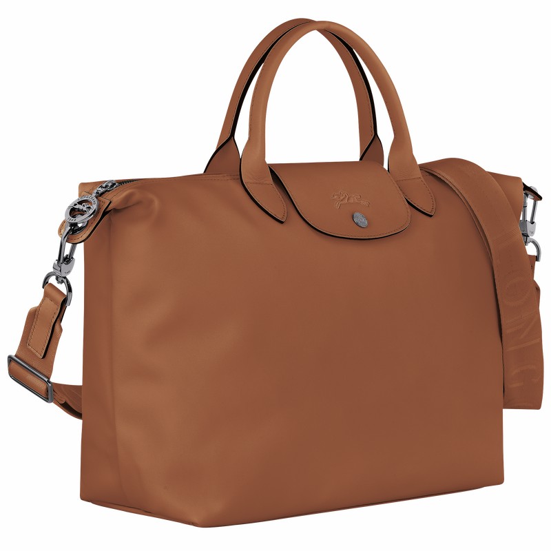 Longchamp Le Pliage Xtra L Handtas Dames Bruin Uitverkoop | 10201987504