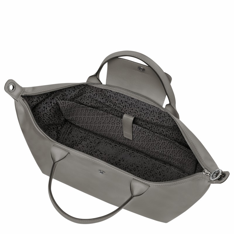 Longchamp Le Pliage Xtra L Handtas Heren Grijs Uitverkoop | 10201987P55-