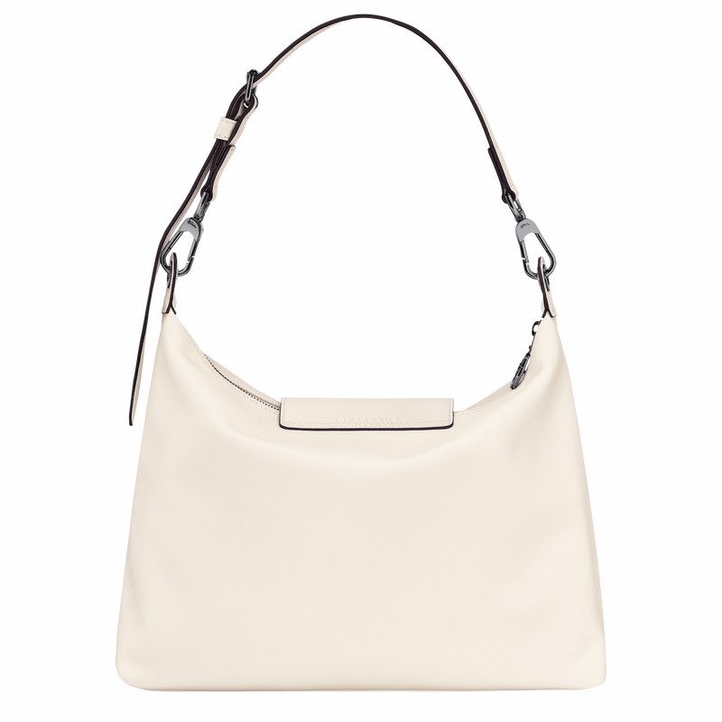 Longchamp Le Pliage Xtra M Hobo Tas Dames Wit Uitverkoop | 10189987037