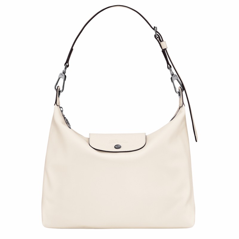 Longchamp Le Pliage Xtra M Hobo Tas Dames Wit Uitverkoop | 10189987037