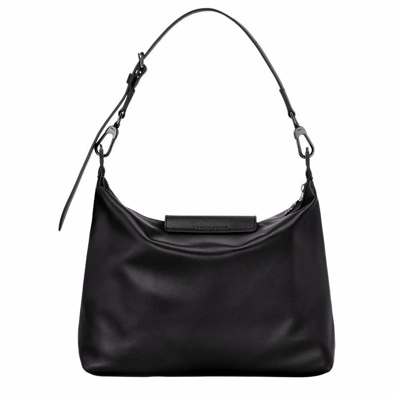 Longchamp Le Pliage Xtra M Hobo Tas Dames Zwart Uitverkoop | 10189987001