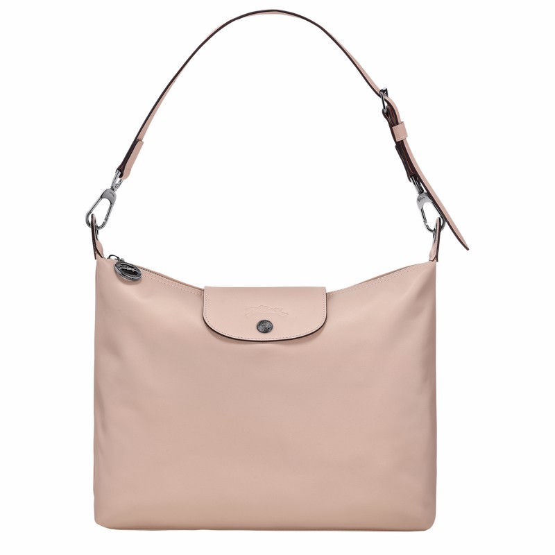 Longchamp Le Pliage Xtra M Hobo Tas Dames Beige Uitverkoop | 10189987542