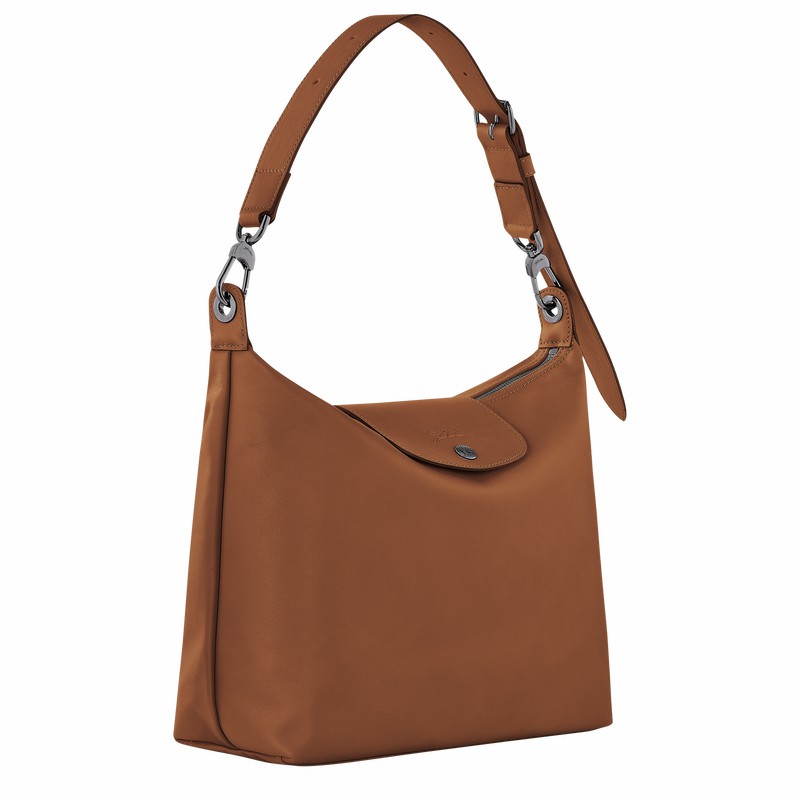 Longchamp Le Pliage Xtra M Hobo Tas Dames Bruin Uitverkoop | 10189987504