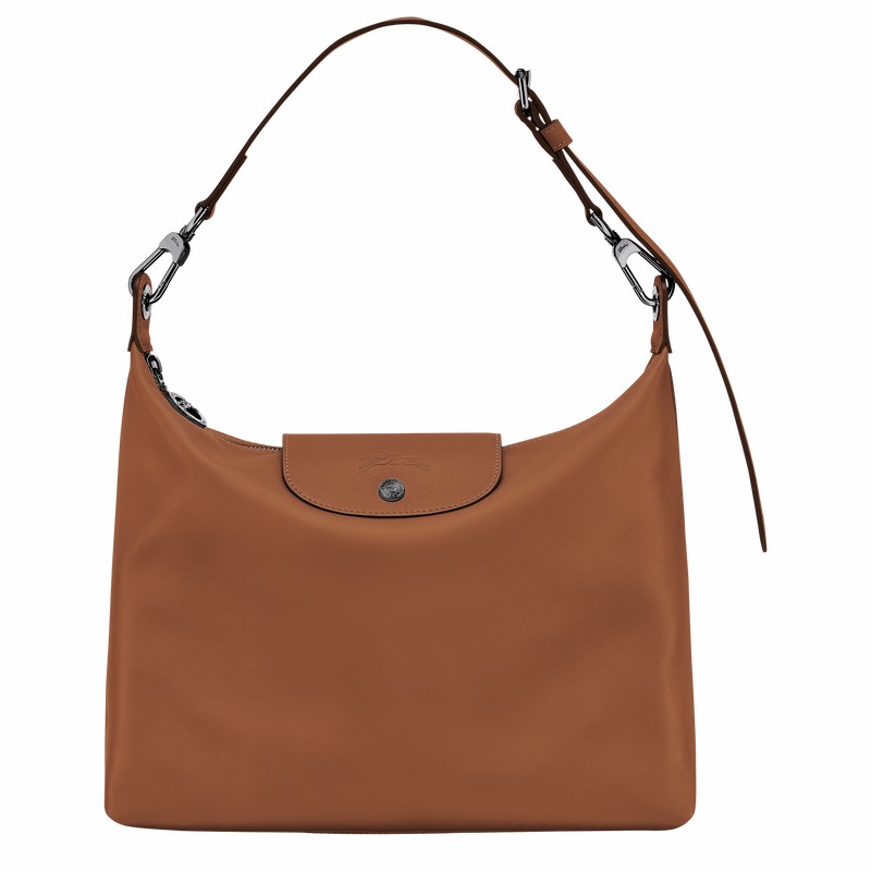 Longchamp Le Pliage Xtra M Hobo Tas Dames Bruin Uitverkoop | 10189987504