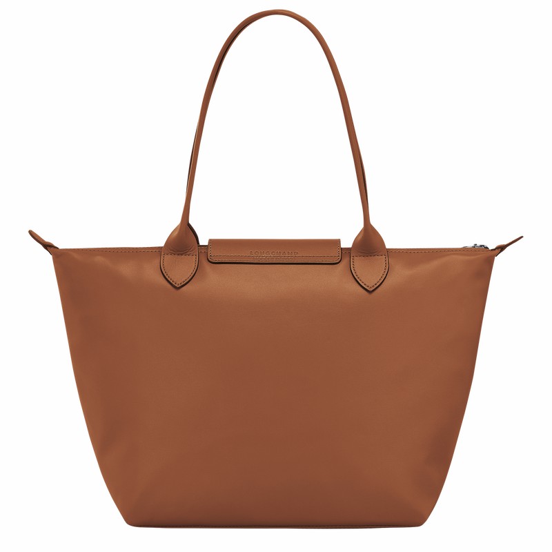 Longchamp Le Pliage Xtra M Tote Tassen Dames Bruin Uitverkoop | L2605987504