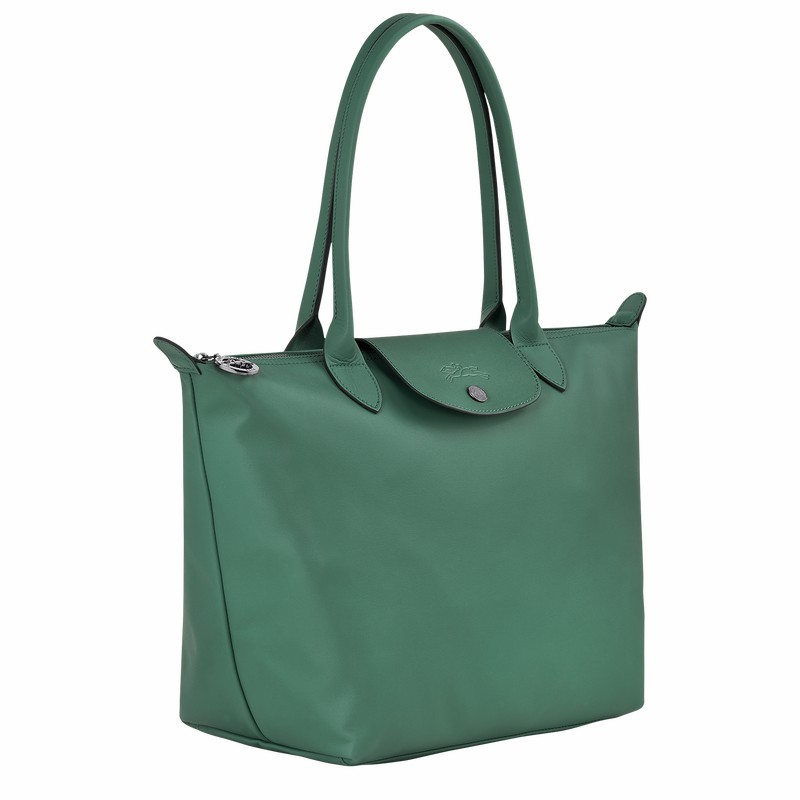 Longchamp Le Pliage Xtra M Tote Tassen Dames Olijfgroen Uitverkoop | L2605987D90