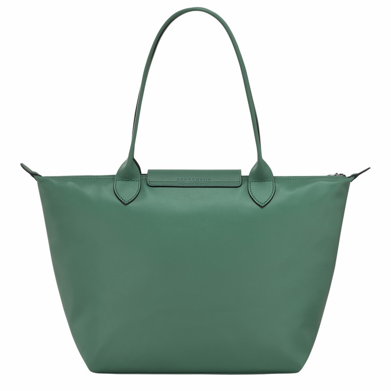 Longchamp Le Pliage Xtra M Tote Tassen Dames Olijfgroen Uitverkoop | L2605987D90