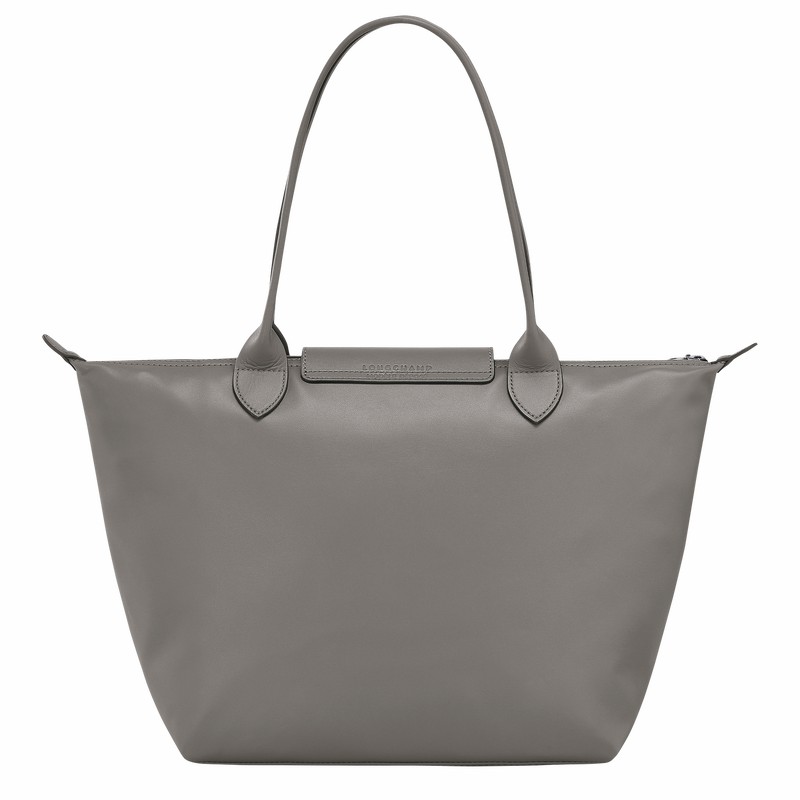 Longchamp Le Pliage Xtra M Tote Tassen Dames Grijs Uitverkoop | L2605987P55