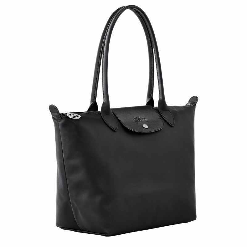 Longchamp Le Pliage Xtra M Tote Tassen Dames Zwart Uitverkoop | L2605987001