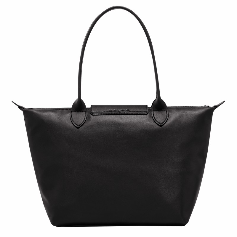 Longchamp Le Pliage Xtra M Tote Tassen Dames Zwart Uitverkoop | L2605987001