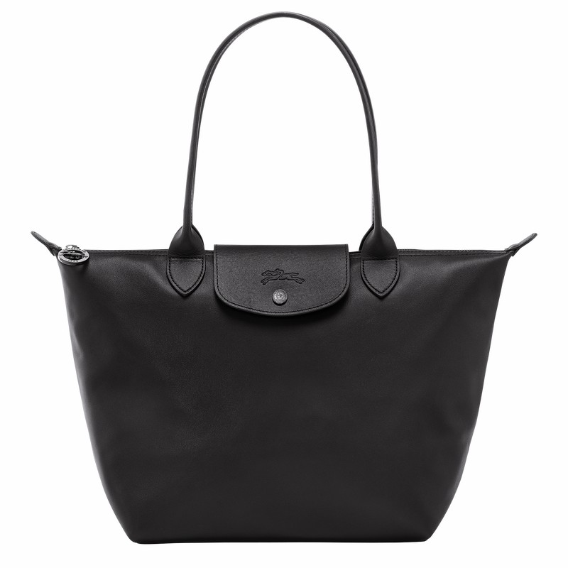 Longchamp Le Pliage Xtra M Tote Tassen Dames Zwart Uitverkoop | L2605987001