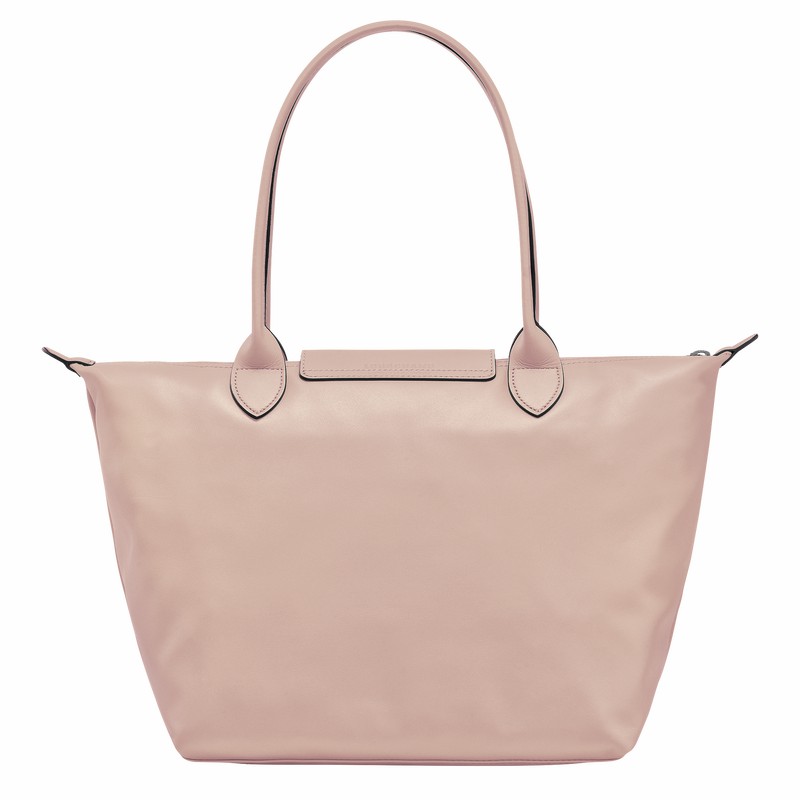 Longchamp Le Pliage Xtra M Tote Tassen Dames Beige Uitverkoop | L2605987542