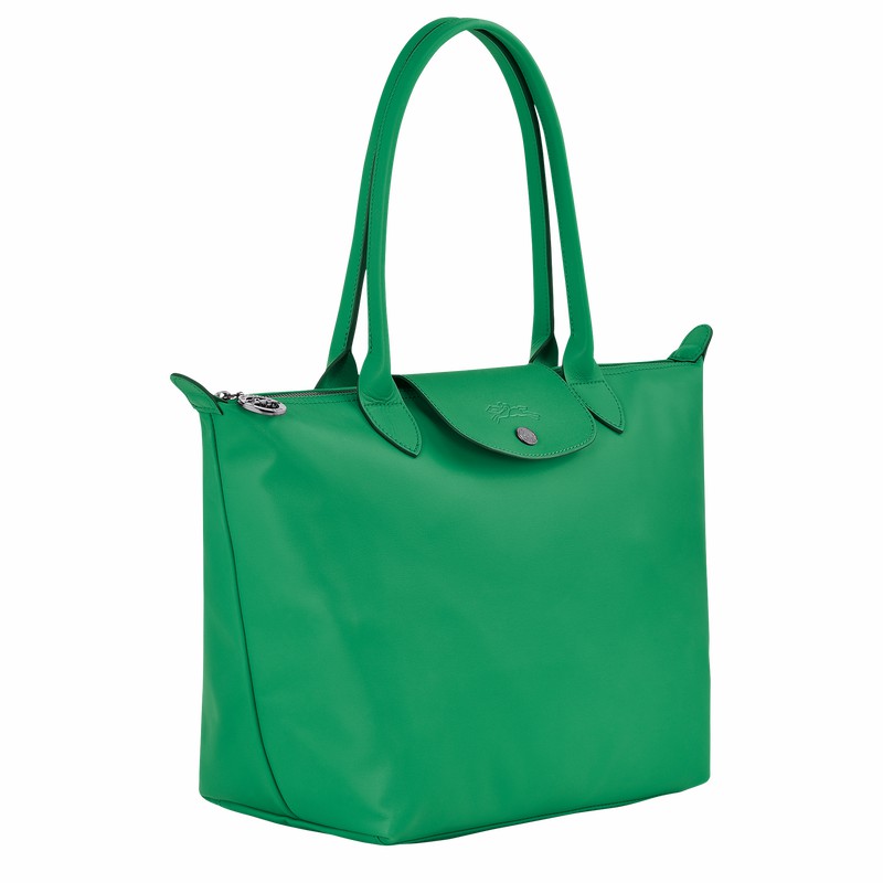 Longchamp Le Pliage Xtra M Tote Tassen Dames Groen Uitverkoop | L2605987249