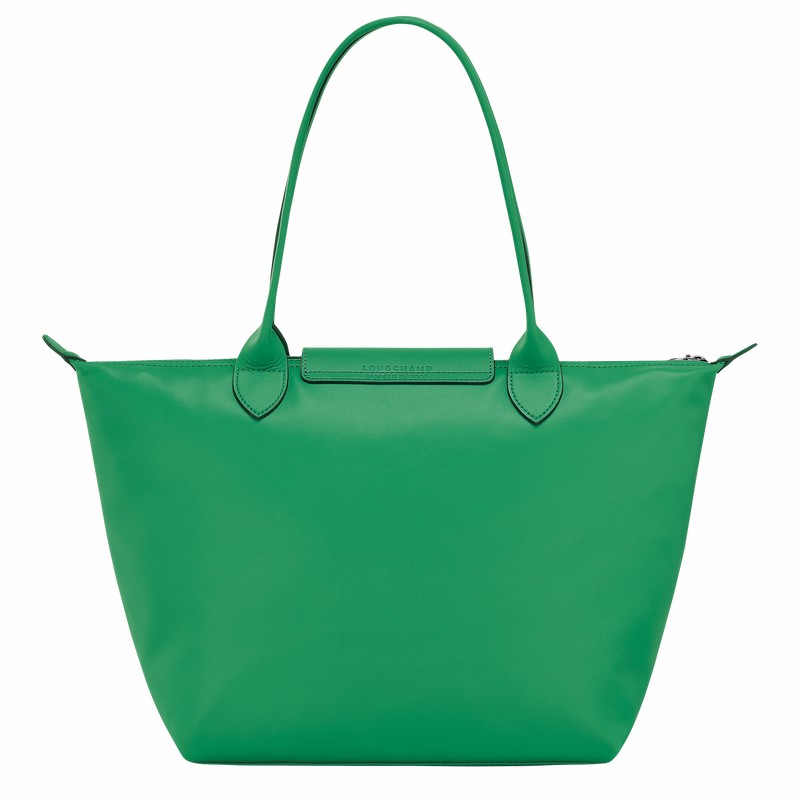 Longchamp Le Pliage Xtra M Tote Tassen Dames Groen Uitverkoop | L2605987249