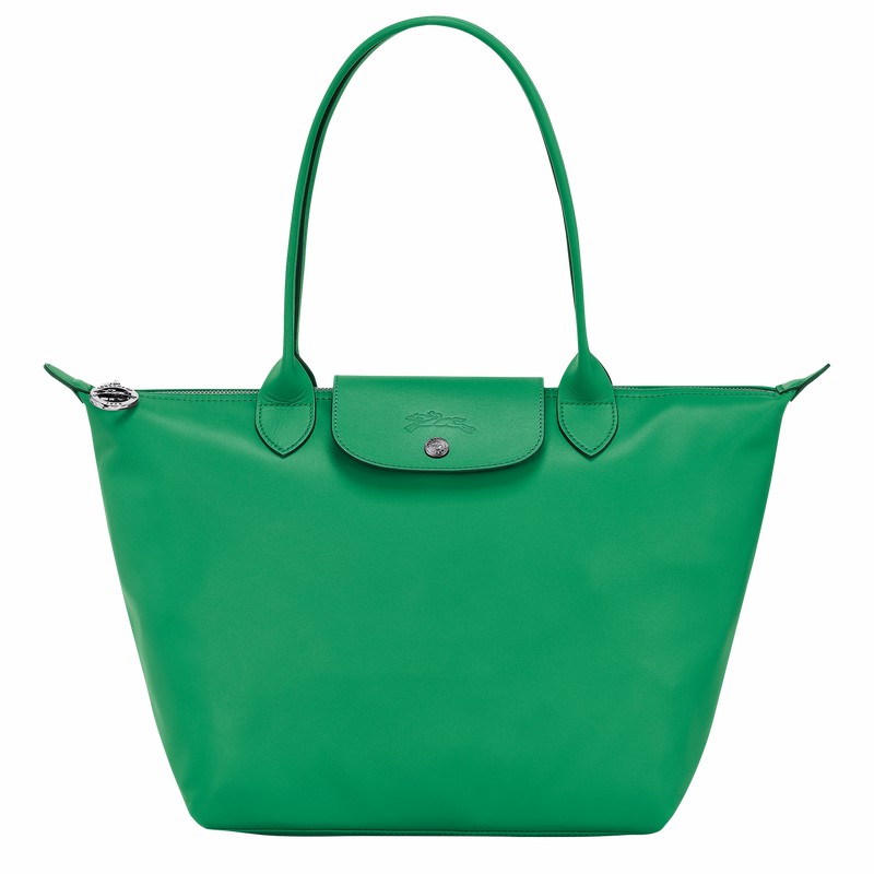 Longchamp Le Pliage Xtra M Tote Tassen Dames Groen Uitverkoop | L2605987249