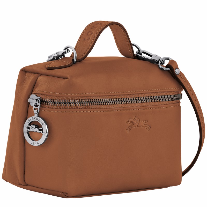 Longchamp Le Pliage Xtra XS Crossbodytassen Dames Bruin Uitverkoop | 10187987504