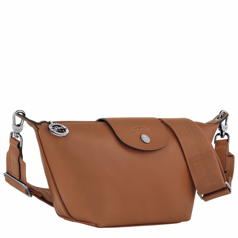 Longchamp Le Pliage Xtra XS Crossbodytassen Dames Bruin Uitverkoop | 10212987504