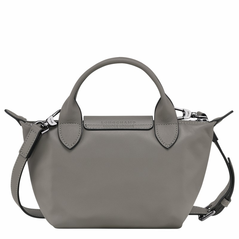 Longchamp Le Pliage Xtra XS Handtas Dames Grijs Uitverkoop | L1500987P55