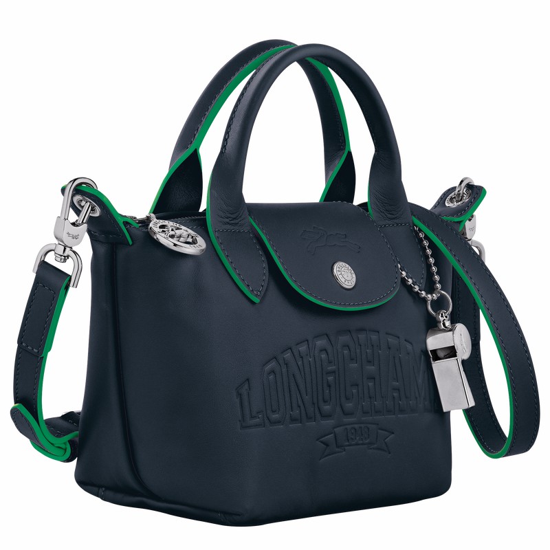 Longchamp Le Pliage Xtra XS Handtas Dames Donkerblauw Uitverkoop | L1500HEY556