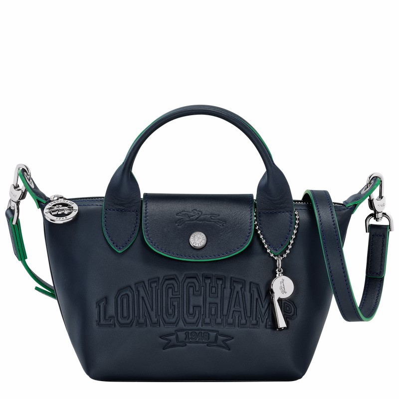 Longchamp Le Pliage Xtra XS Handtas Dames Donkerblauw Uitverkoop | L1500HEY556