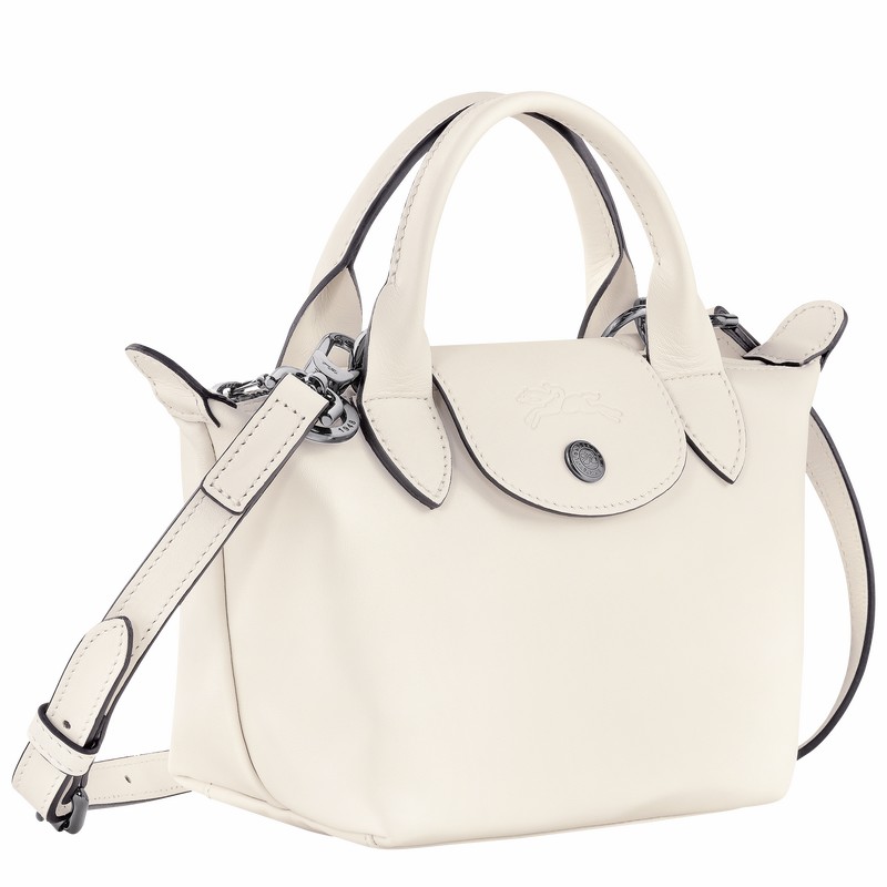 Longchamp Le Pliage Xtra XS Handtas Dames Wit Uitverkoop | L1500987037