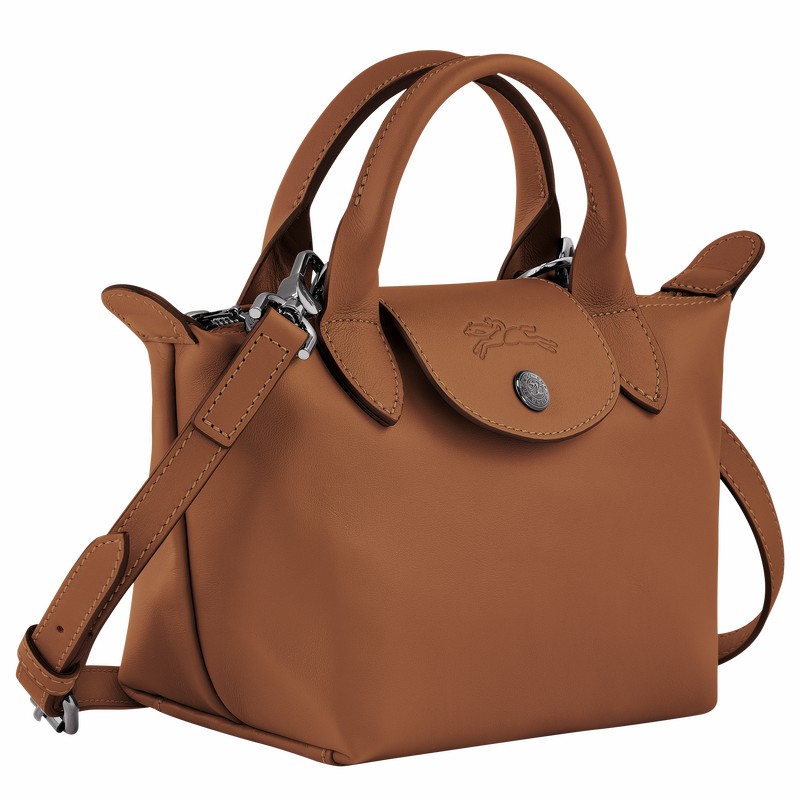 Longchamp Le Pliage Xtra XS Handtas Dames Bruin Uitverkoop | L1500987504