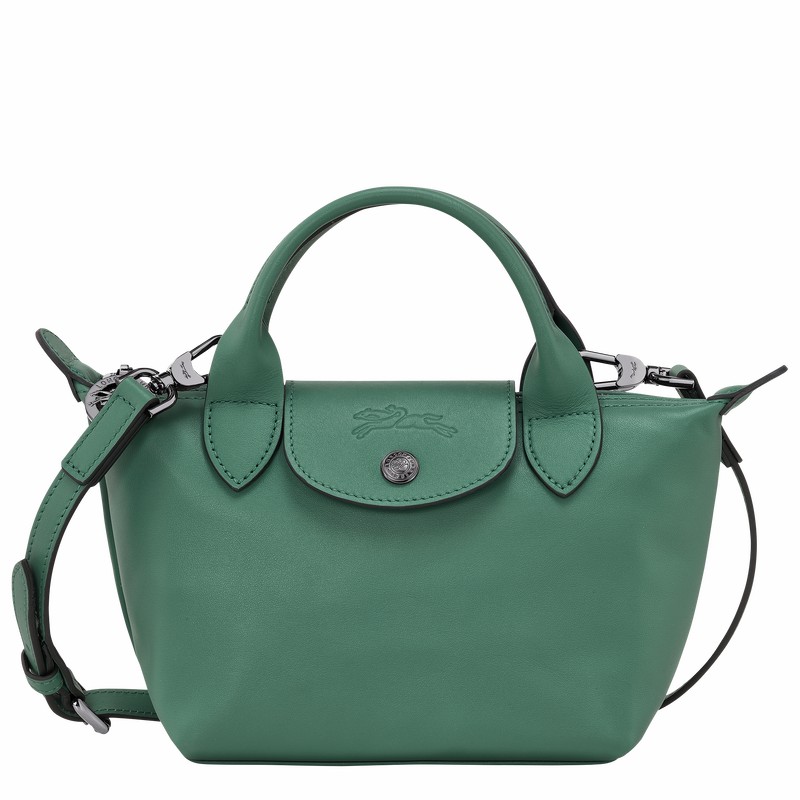 Longchamp Le Pliage Xtra XS Handtas Dames Olijfgroen Uitverkoop | L1500987D90