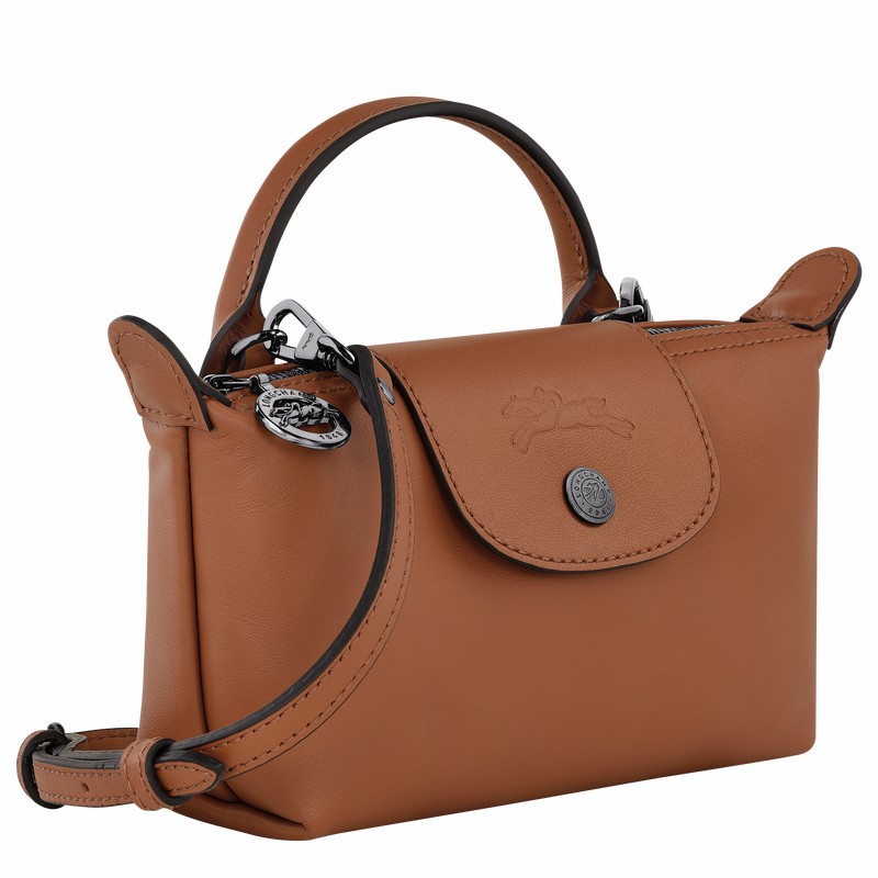 Longchamp Le Pliage Xtra XS Zak Dames Bruin Uitverkoop | 34205987504