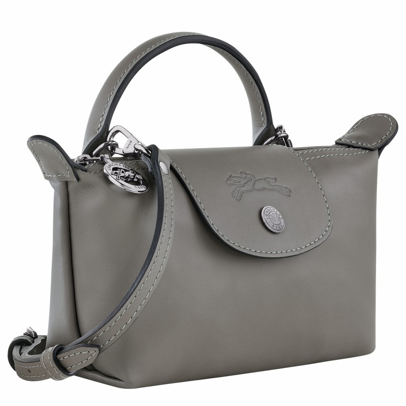 Longchamp Le Pliage Xtra XS Zak Dames Grijs Uitverkoop | 34205987P55