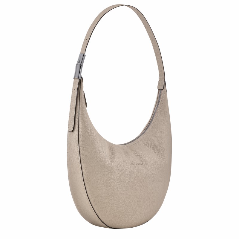 Longchamp Le Roseau Essential L Crossbodytassen Dames Grijs Uitverkoop | 10234968266