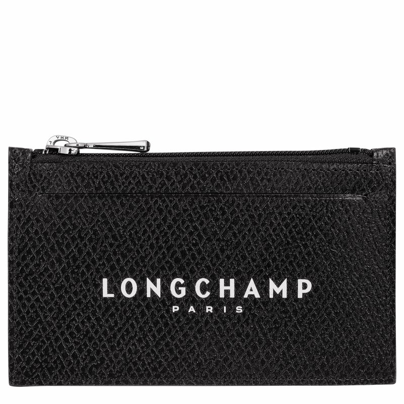 Longchamp Le Roseau Essential Portemonnee Heren Zwart Uitverkoop | L3613H67001-