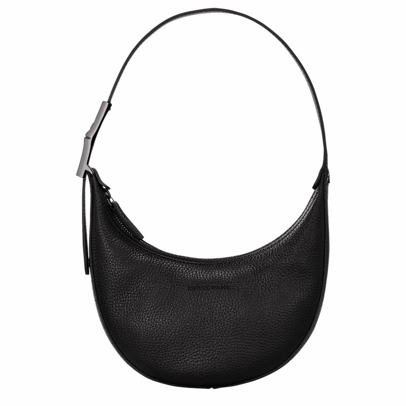 Longchamp Le Roseau Essential S Hobo Tas Dames Zwart Uitverkoop | 10217968001