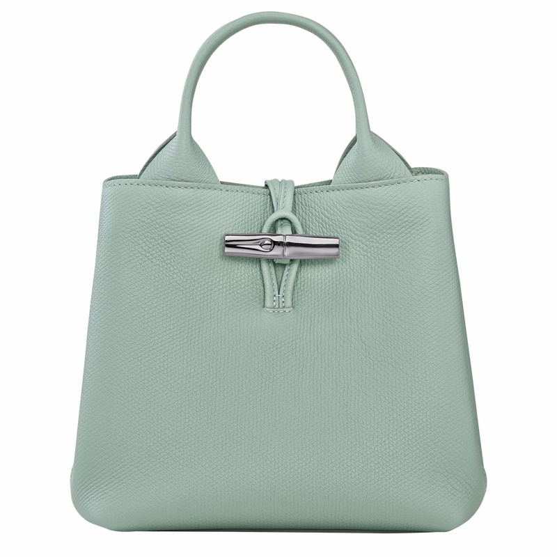 Longchamp Le Roseau S Handtas Dames Celadon Uitverkoop | 10273HFP282