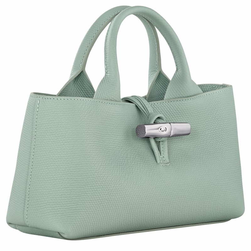 Longchamp Le Roseau S Handtas Dames Celadon Uitverkoop | 10280HFP282