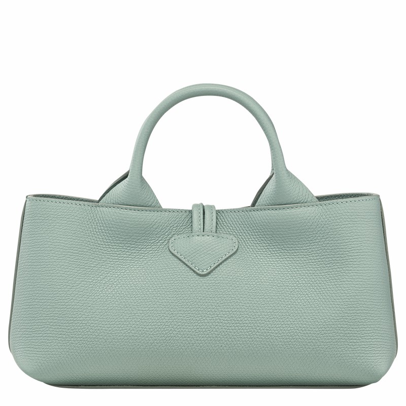 Longchamp Le Roseau S Handtas Dames Celadon Uitverkoop | 10280HFP282