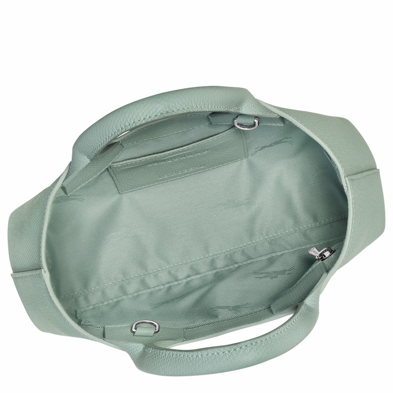 Longchamp Le Roseau S Handtas Dames Celadon Uitverkoop | 10280HFP282